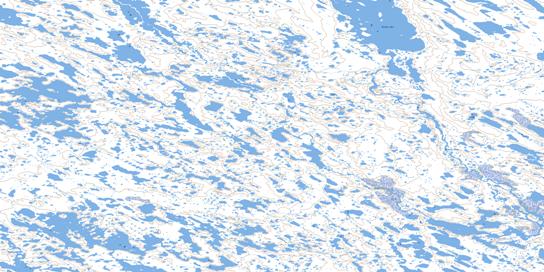 Derby Lake Topo Map 055K12 at 1:50,000 scale - National Topographic System of Canada (NTS) - Toporama map