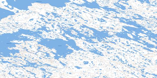 Snug Lake Topo Map 055L08 at 1:50,000 scale - National Topographic System of Canada (NTS) - Toporama map