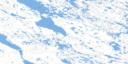 No Title Topo Map 055L11 at 1:50,000 scale - National Topographic System of Canada (NTS) - Toporama map