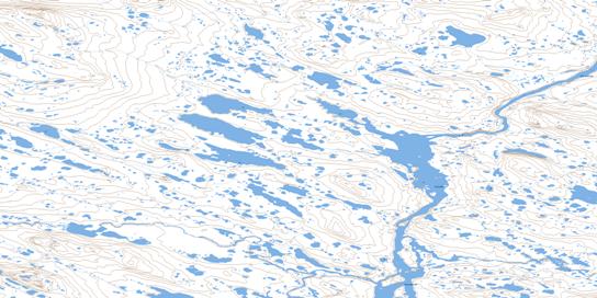 No Title Topo Map 055M13 at 1:50,000 scale - National Topographic System of Canada (NTS) - Toporama map