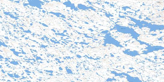Andrews Lake Topo Map 055M15 at 1:50,000 scale - National Topographic System of Canada (NTS) - Toporama map