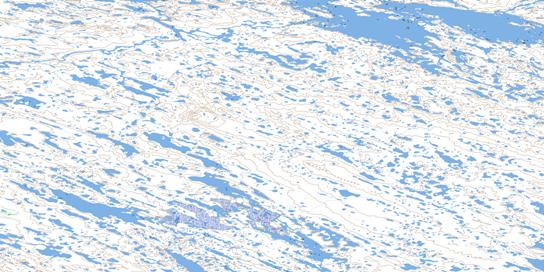 No Title Topo Map 055N05 at 1:50,000 scale - National Topographic System of Canada (NTS) - Toporama map