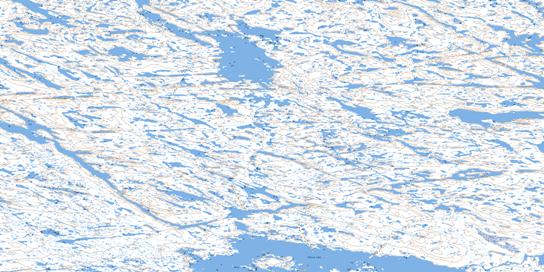 No Title Topo Map 055N11 at 1:50,000 scale - National Topographic System of Canada (NTS) - Toporama map
