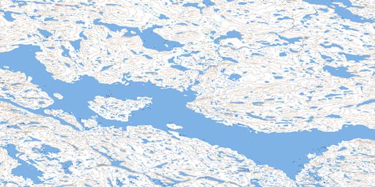 Akunak Bay Topo Map 055N15 at 1:50,000 scale - National Topographic System of Canada (NTS) - Toporama map