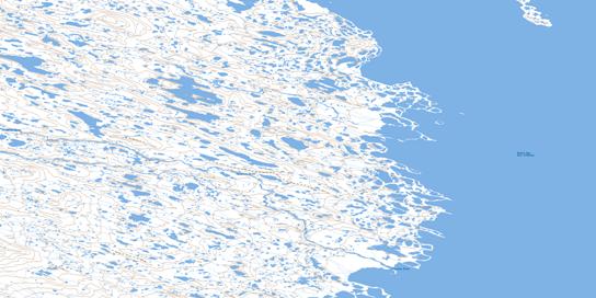 Fairway Island Topo Map 055O02 at 1:50,000 scale - National Topographic System of Canada (NTS) - Toporama map