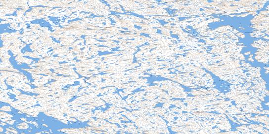No Title Topo Map 056B07 at 1:50,000 scale - National Topographic System of Canada (NTS) - Toporama map