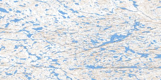 Hazard Hills Topo Map 056B10 at 1:50,000 scale - National Topographic System of Canada (NTS) - Toporama map