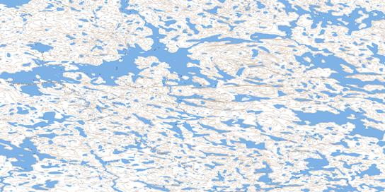 No Title Topo Map 056B13 at 1:50,000 scale - National Topographic System of Canada (NTS) - Toporama map