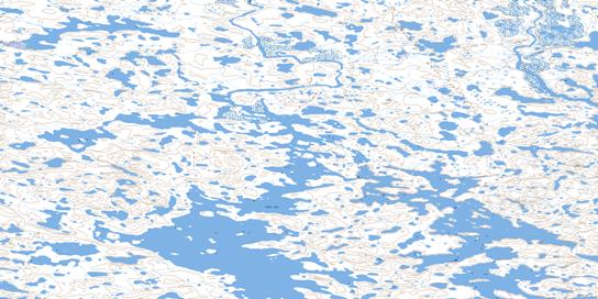 Fehet Lake Topo Map 056C08 at 1:50,000 scale - National Topographic System of Canada (NTS) - Toporama map