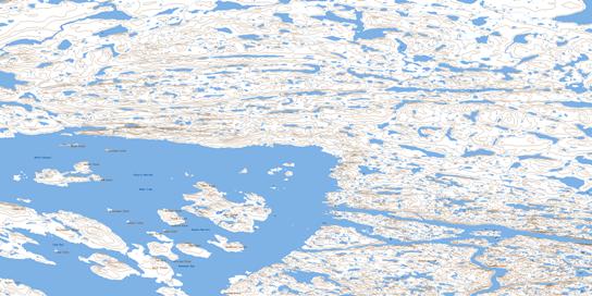 Rio Island Topo Map 056D01 at 1:50,000 scale - National Topographic System of Canada (NTS) - Toporama map