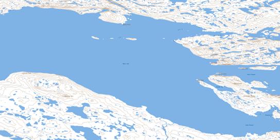 Christopher Island Topo Map 056D02 at 1:50,000 scale - National Topographic System of Canada (NTS) - Toporama map