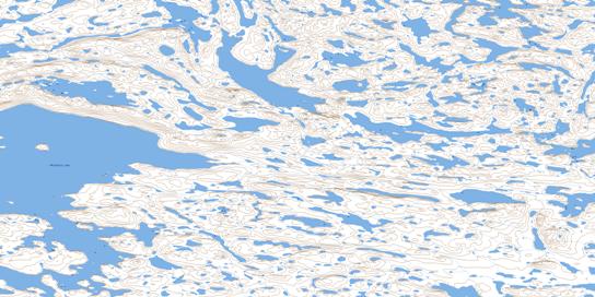 Whitehills Lake Topo Map 056D12 at 1:50,000 scale - National Topographic System of Canada (NTS) - Toporama map