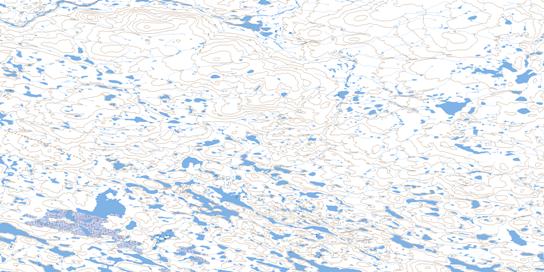 No Title Topo Map 056E07 at 1:50,000 scale - National Topographic System of Canada (NTS) - Toporama map