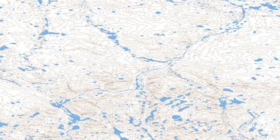 No Title Topo Map 056F07 at 1:50,000 scale - National Topographic System of Canada (NTS) - Toporama map