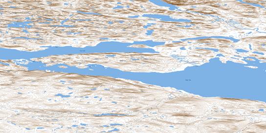 Reversing Falls Topo Map 056G16 at 1:50,000 scale - National Topographic System of Canada (NTS) - Toporama map