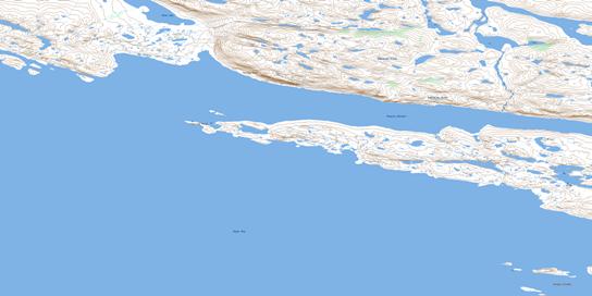 Tikilak Point Topo Map 056H10 at 1:50,000 scale - National Topographic System of Canada (NTS) - Toporama map