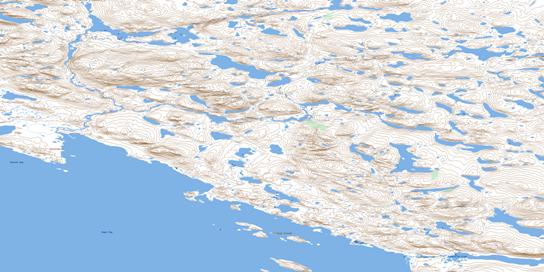 Aiqqujat Islands Topographic map 056H14 at 1:50,000 Scale