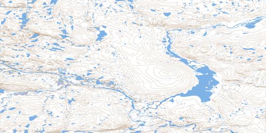 No Title Topographic map 056K16 at 1:50,000 Scale