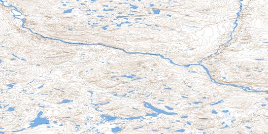 No Title Topo Map 056N05 at 1:50,000 scale - National Topographic System of Canada (NTS) - Toporama map