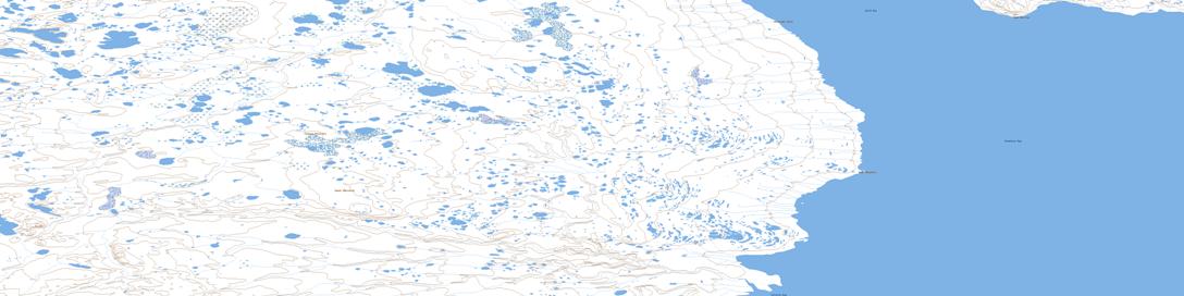 Mount Mactavish Topographic map 057A01 at 1:50,000 Scale
