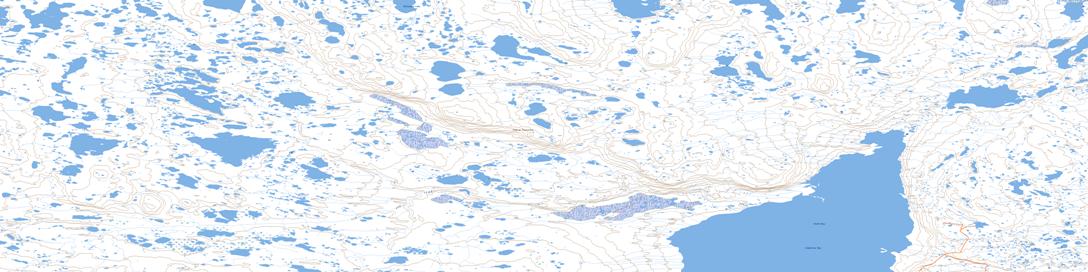 Keith Bay Topographic map 057A08 at 1:50,000 Scale
