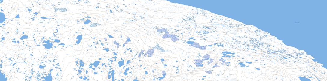 No Title Topo Map 057A16 at 1:50,000 scale - National Topographic System of Canada (NTS) - Toporama map