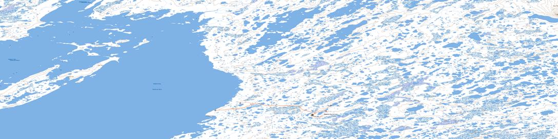 Kate Hill Topo Map 057B15 at 1:50,000 scale - National Topographic System of Canada (NTS) - Toporama map