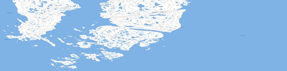 Cape Hardy Topo Map 057C05 at 1:50,000 scale - National Topographic System of Canada (NTS) - Toporama map