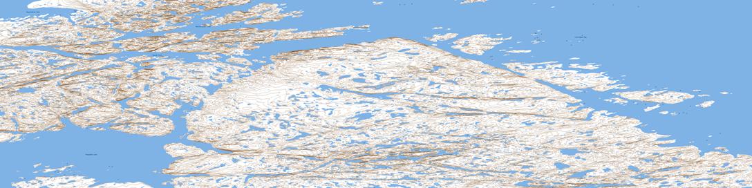 Sagvak Inlet Topo Map 057C09 at 1:50,000 scale - National Topographic System of Canada (NTS) - Toporama map