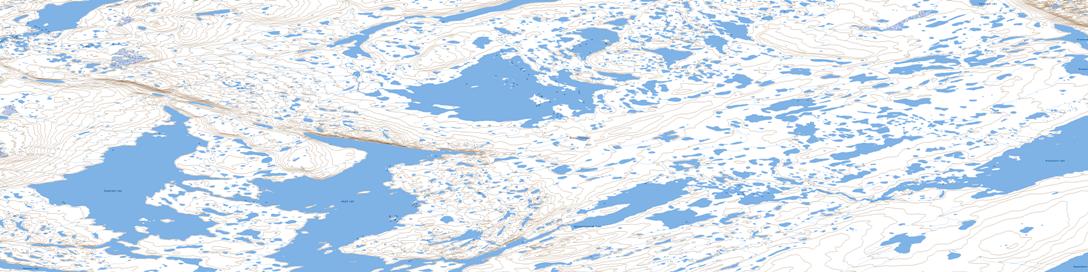 Peregrine Bluff Topographic map 057C15 at 1:50,000 Scale