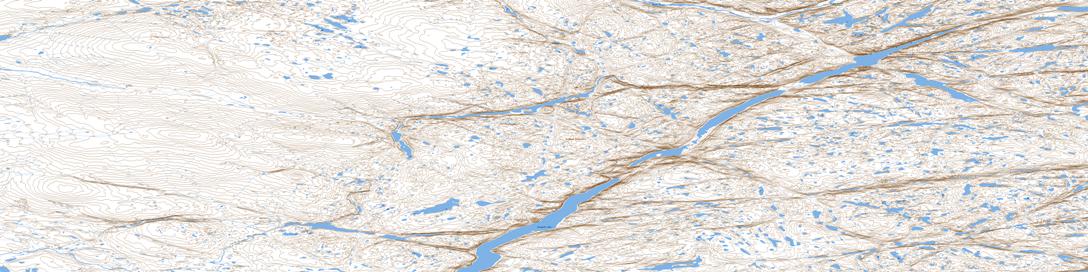 No Title Topo Map 057F07 at 1:50,000 scale - National Topographic System of Canada (NTS) - Toporama map