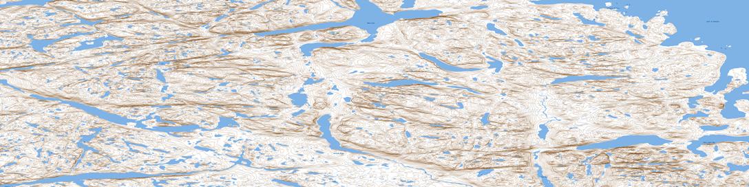 No Title Topo Map 057F08 at 1:50,000 scale - National Topographic System of Canada (NTS) - Toporama map