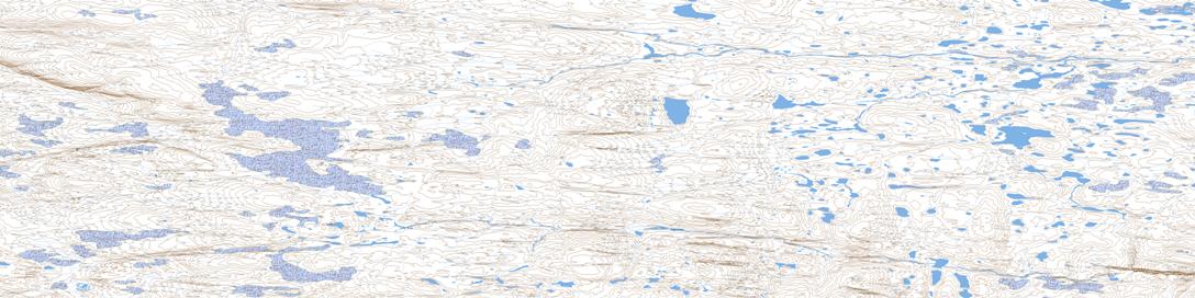 Lang River Topo Map 058B06 at 1:50,000 scale - National Topographic System of Canada (NTS) - Toporama map