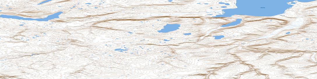 Garnier River Topographic map 058C16 at 1:50,000 Scale