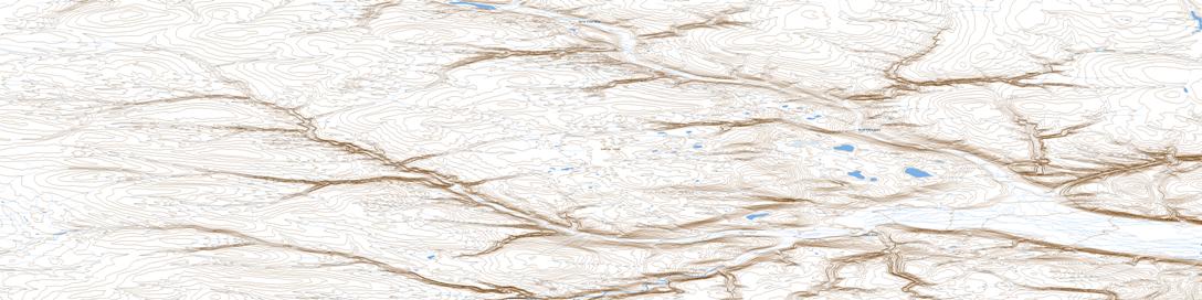 North Elwin River Topo Map 058D12 at 1:50,000 scale - National Topographic System of Canada (NTS) - Toporama map