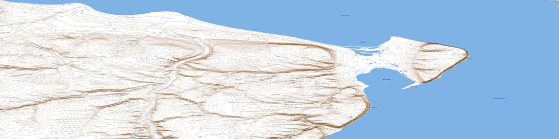 Port Leopold Topographic map 058D14 at 1:50,000 Scale