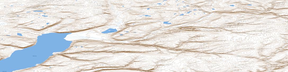 Drover Lake Topographic map 058E14 at 1:50,000 Scale