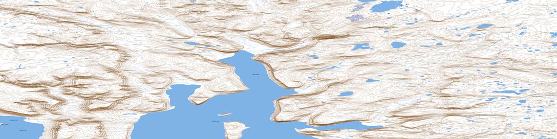 Ryder Inlet Topo Map 058E16 at 1:50,000 scale - National Topographic System of Canada (NTS) - Toporama map