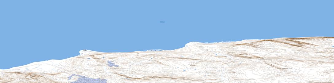 Cape Anne Topo Map 058F03 at 1:50,000 scale - National Topographic System of Canada (NTS) - Toporama map