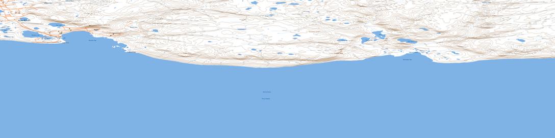Resolute Topo Map 058F11 at 1:50,000 scale - National Topographic System of Canada (NTS) - Toporama map