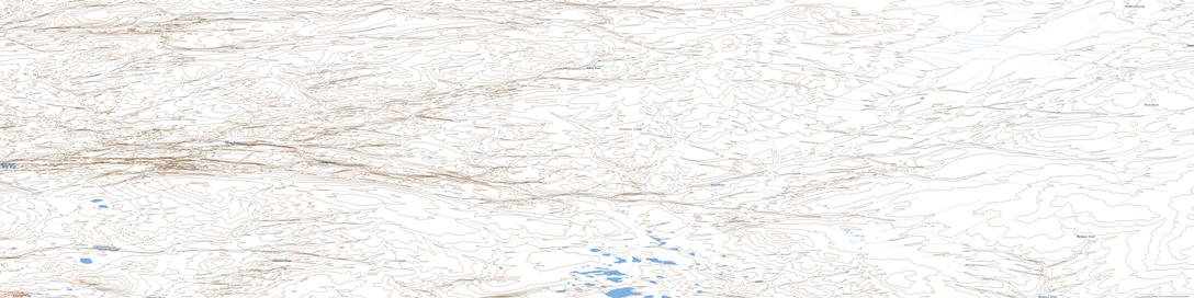 Bacon River Topo Map 058F14 at 1:50,000 scale - National Topographic System of Canada (NTS) - Toporama map