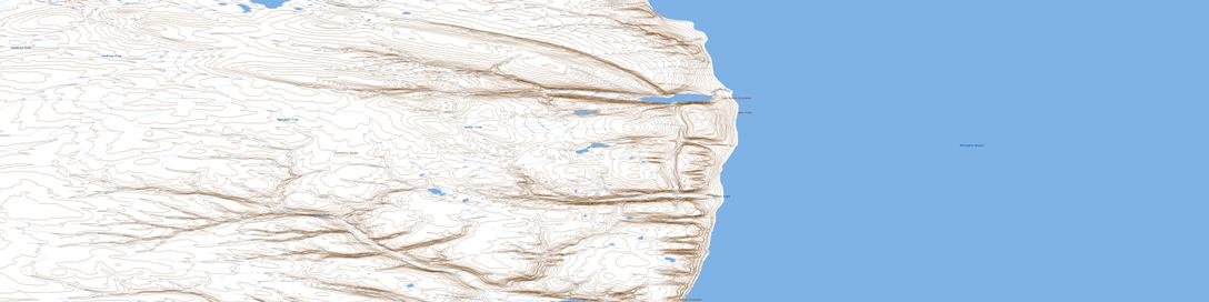 Shellabear Creek Topo Map 058F15 at 1:50,000 scale - National Topographic System of Canada (NTS) - Toporama map