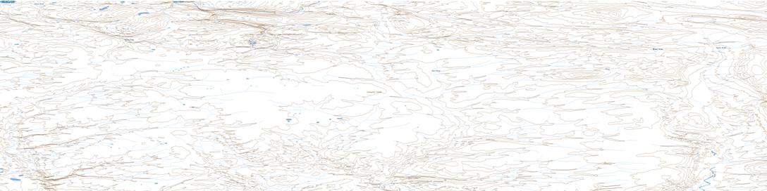 Ward River Topo Map 058G04 at 1:50,000 scale - National Topographic System of Canada (NTS) - Toporama map