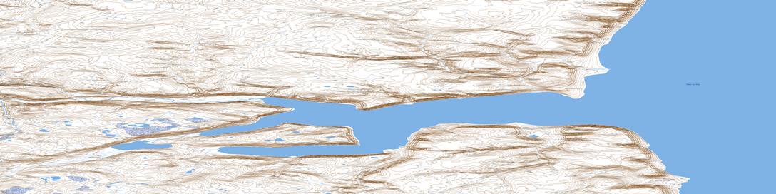 No Title Topographic map 058H10 at 1:50,000 Scale