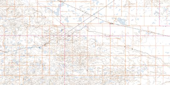 Bromhead Topo Map 062E04 at 1:50,000 scale - National Topographic System of Canada (NTS) - Toporama map