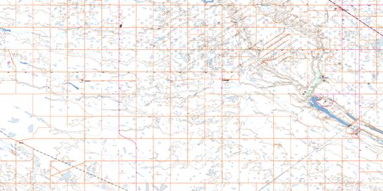 Goodwater Topo Map 062E05 at 1:50,000 scale - National Topographic System of Canada (NTS) - Toporama map