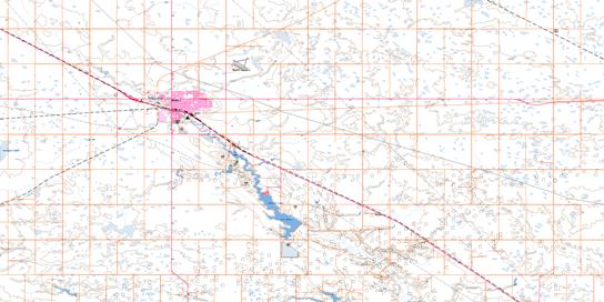 Weyburn Topo Map 062E12 at 1:50,000 scale - National Topographic System of Canada (NTS) - Toporama map