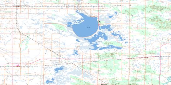 Pipestone Topo Map 062F10 at 1:50,000 scale - National Topographic System of Canada (NTS) - Toporama map