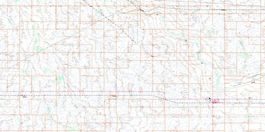 Reston Topo Map 062F11 at 1:50,000 scale - National Topographic System of Canada (NTS) - Toporama map