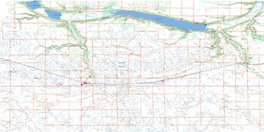 Holmfield Topo Map 062G03 at 1:50,000 scale - National Topographic System of Canada (NTS) - Toporama map